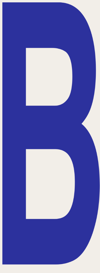 B